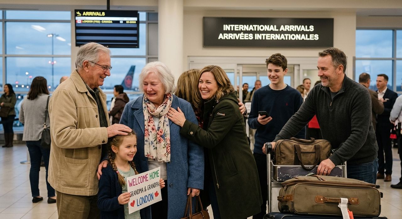 Parents and grandparents visiting family in Canada on a super visa